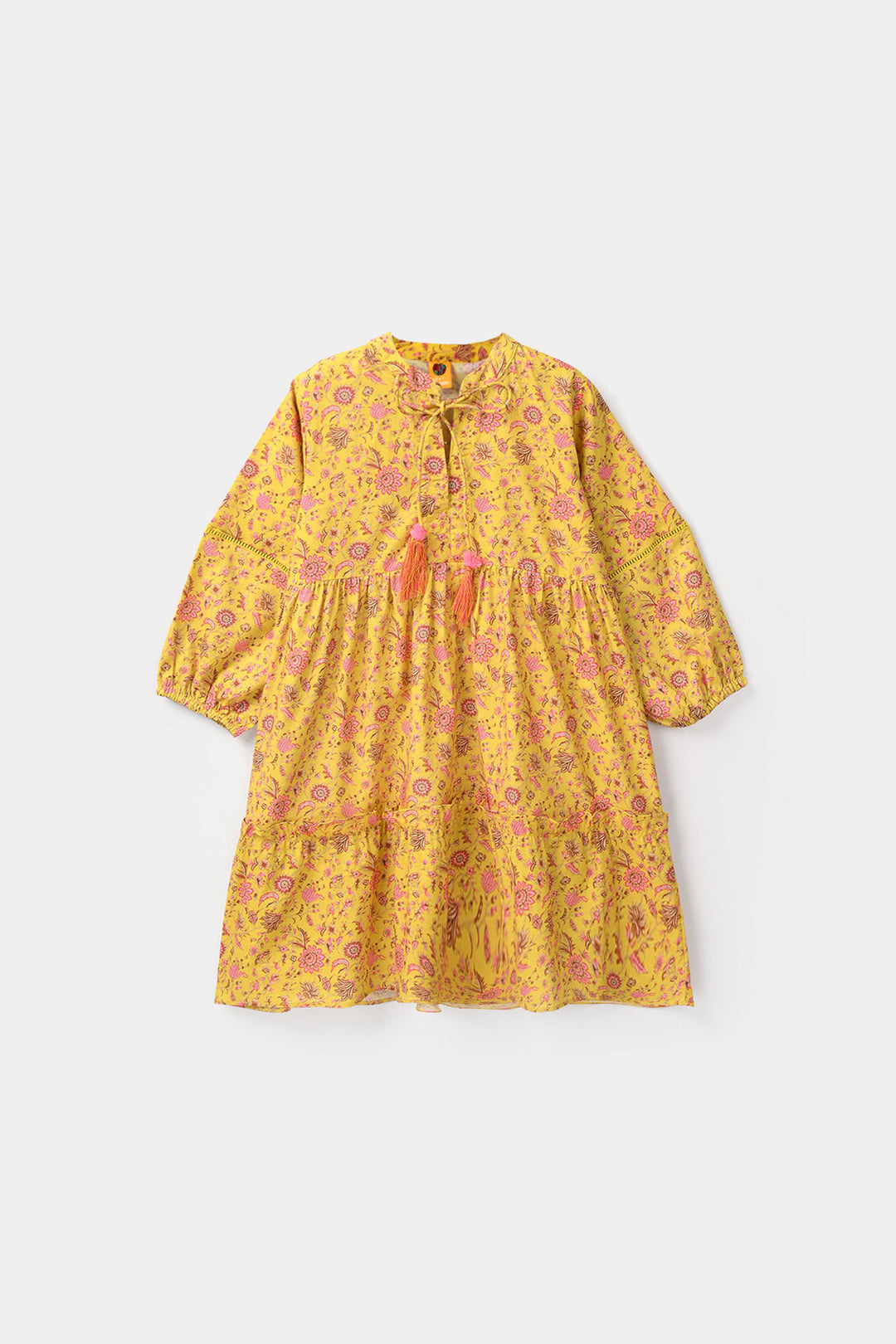 Girls Cotton Printed 2Pcs - Multi