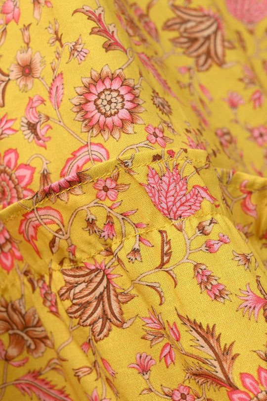 Girls Cotton Printed 2Pcs - Multi