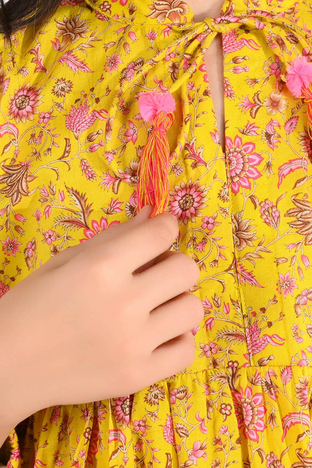 Girls Cotton Printed 2Pcs - Multi