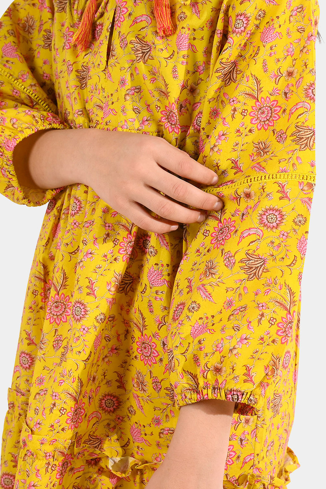 Girls Cotton Printed 2Pcs - Multi