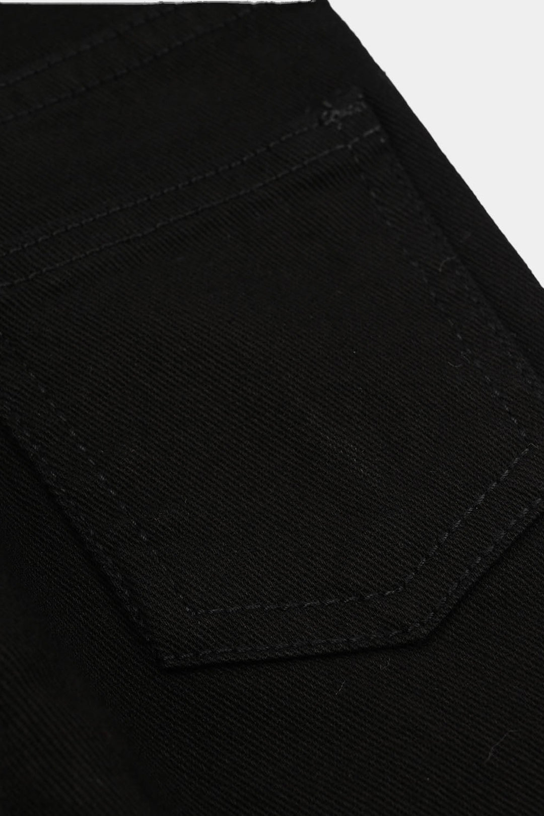 Infant Boys Denim Viscose Pants (Basic) - Black
