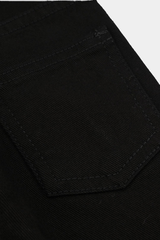 Infant Boys Denim Viscose Pants (Basic) - Black