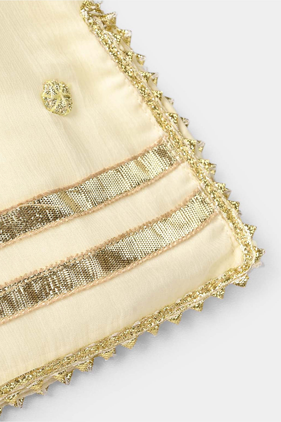 Infant Girls Chiffon 2Pcs (Sona) – Cream