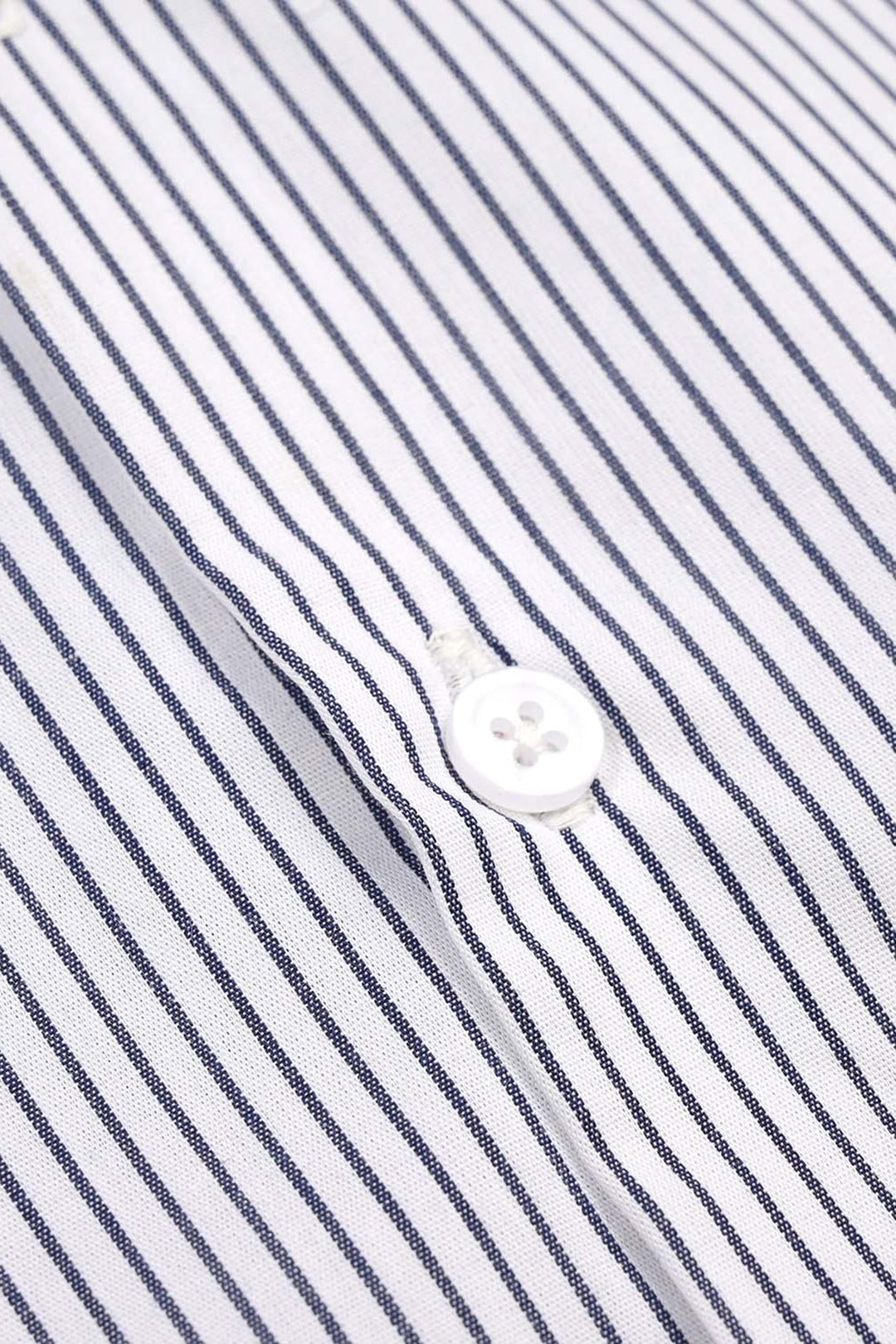 Boys Yarn Dyed Formal Shirt - White Stripes