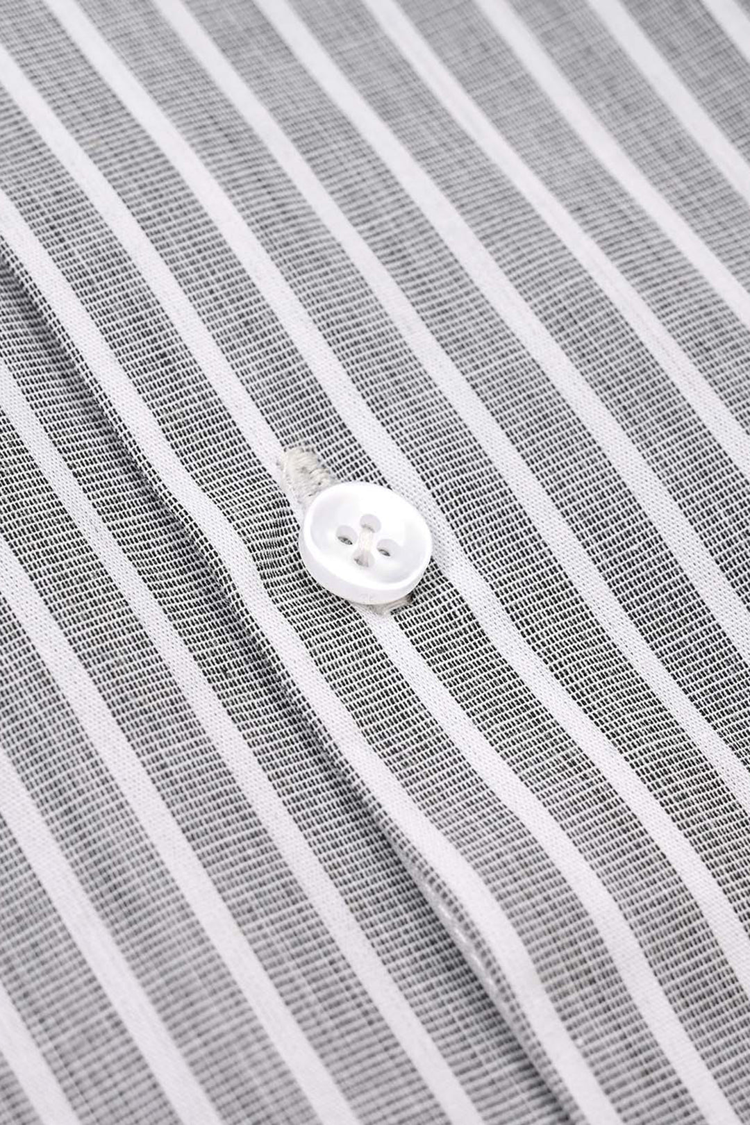 Boys Yarn Dyed Formal Striped Shirt – Grey