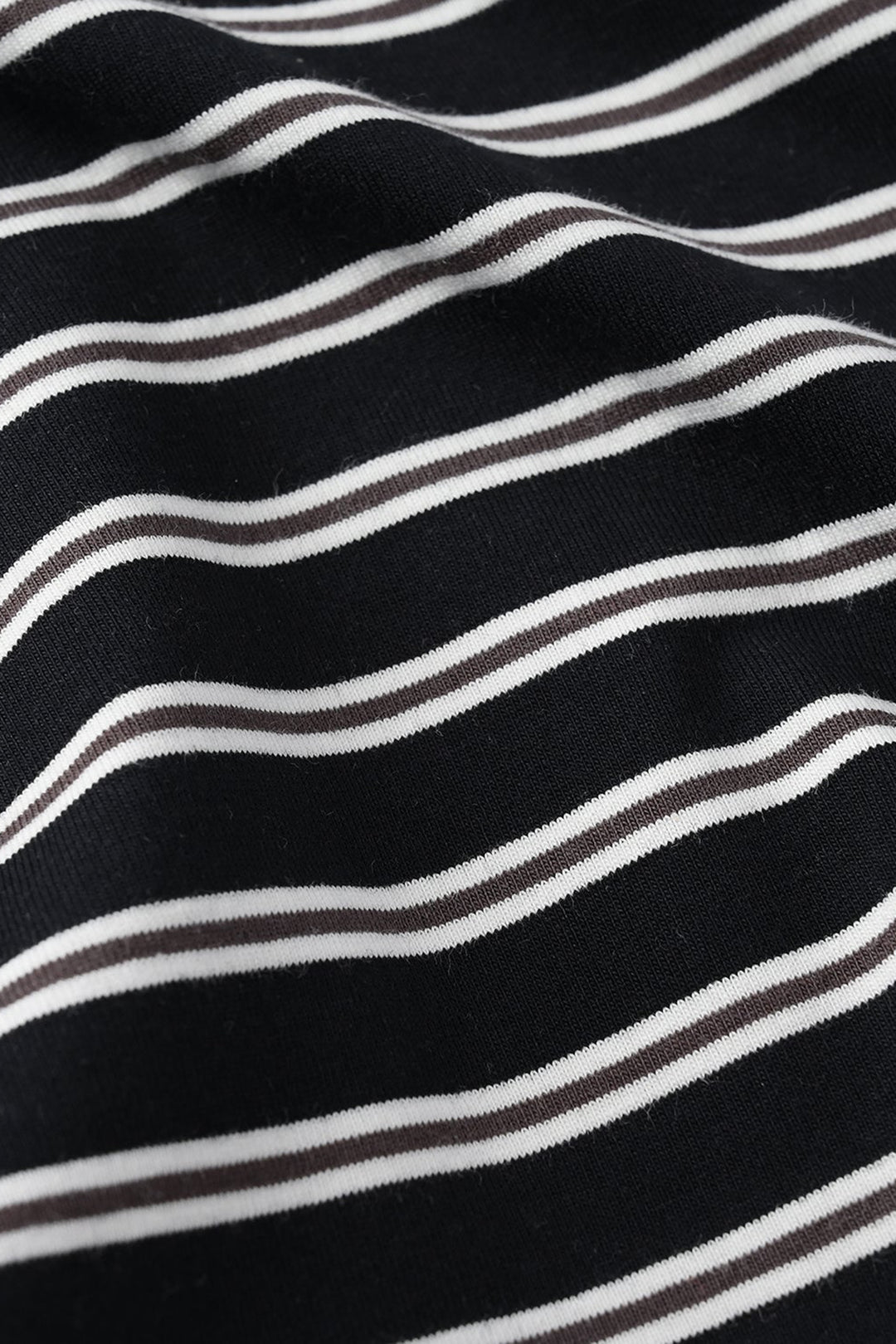 Infant Boys Yarn Dyed Round Neck T-Shirt Lets Go - Black