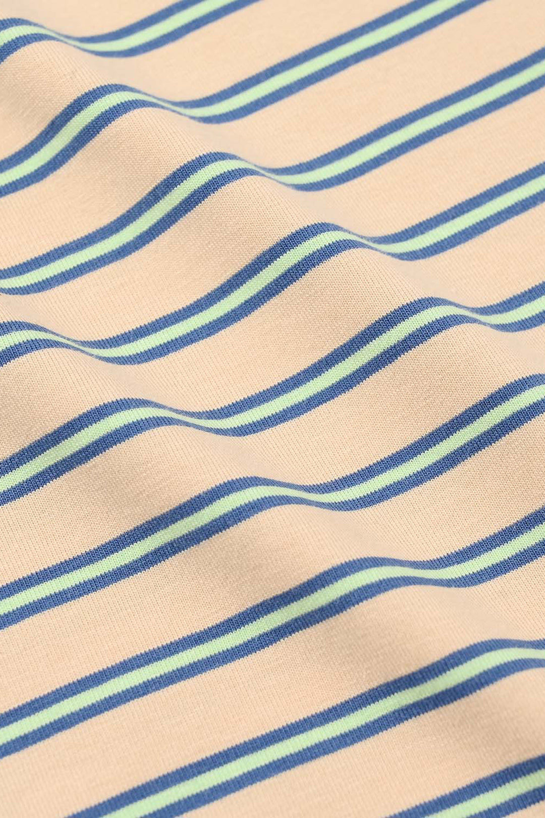 Infant Boys Yarn Dyed Round Neck T-Shirt - Brown