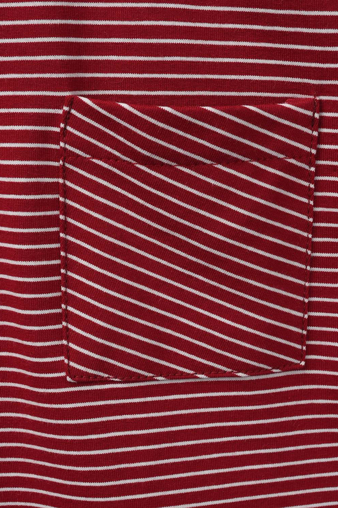 Infant Boys Yarn Dyed T-Shirt - Red