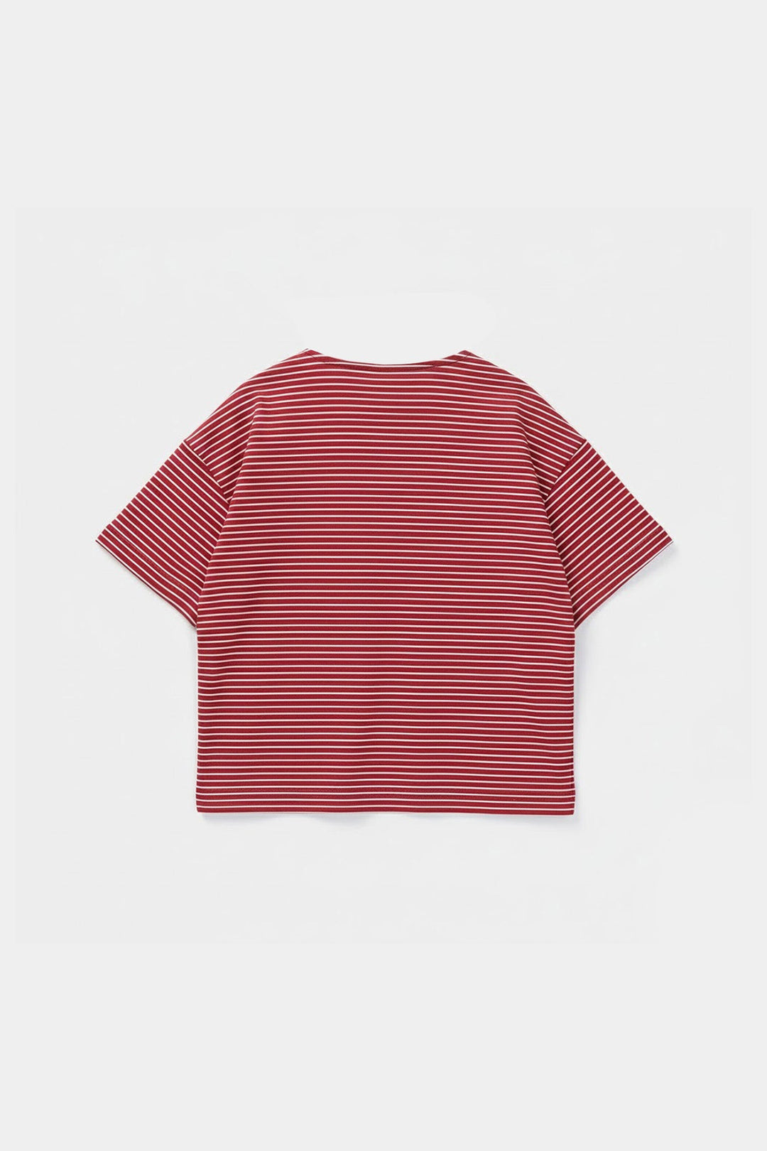 Infant Boys Yarn Dyed T-Shirt - Red