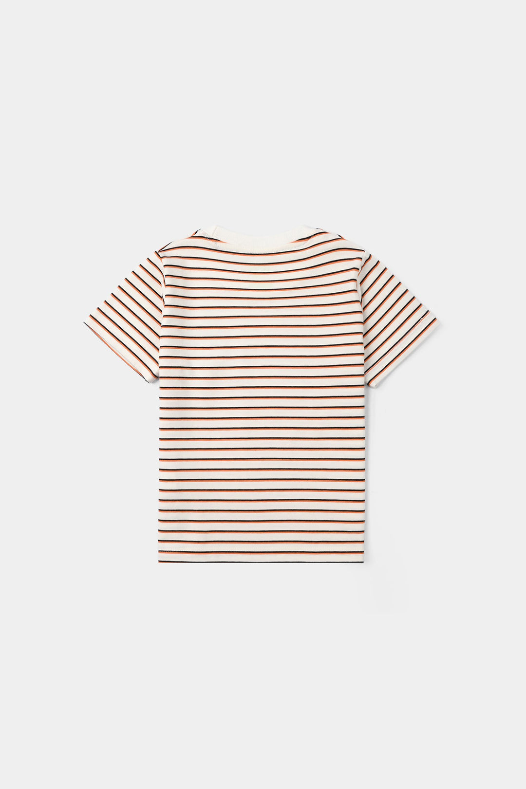 Infant Boys Yarn Dyed T-Shirt - White