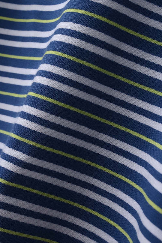 Infant Boys Yarn Dyed T-Shirt - Blue