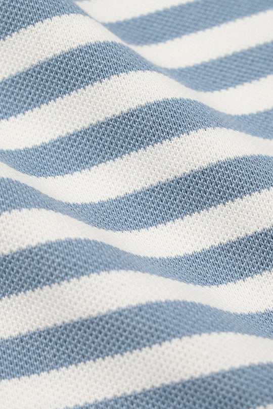 Infant Boys Yard Dyed Round Neck T-Shirt - Blue