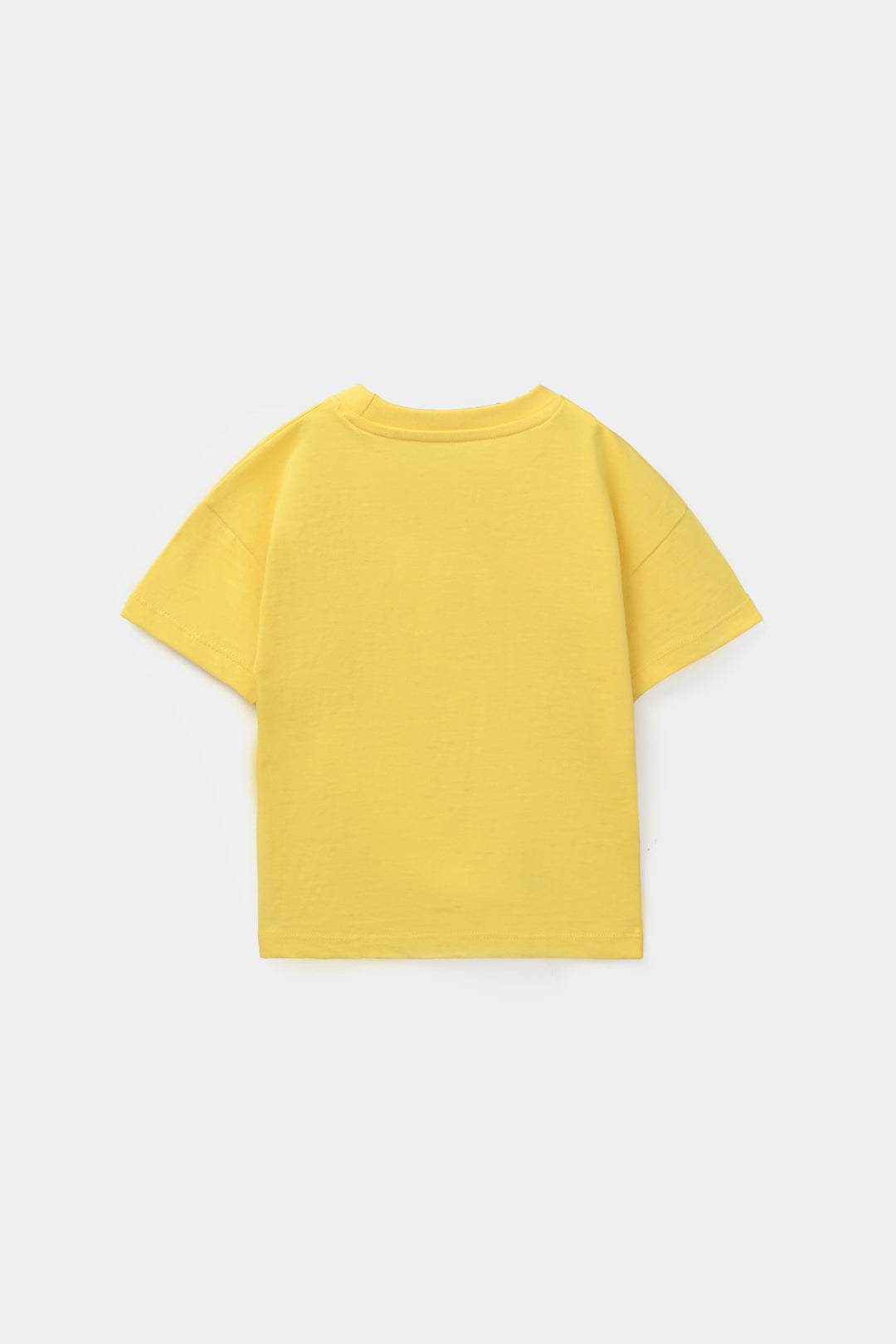 Infant Girls Jersey/Terry T-Shirt - Yellow