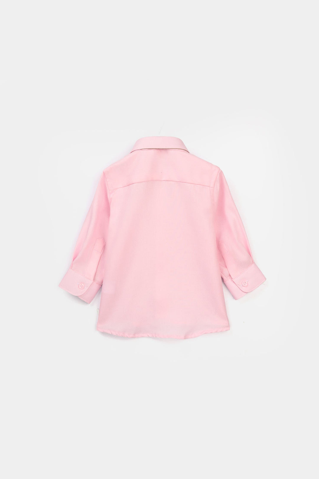 Infant Boys Yarn Dyed Formal Shirt - Pink