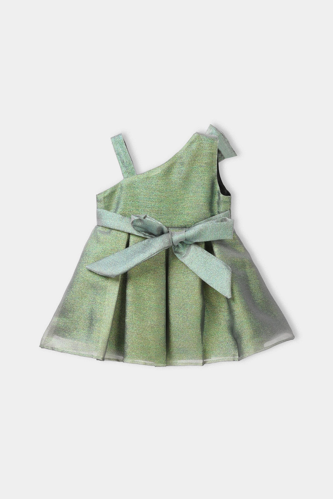 Infant Girls Organza Fancy Frock - Green