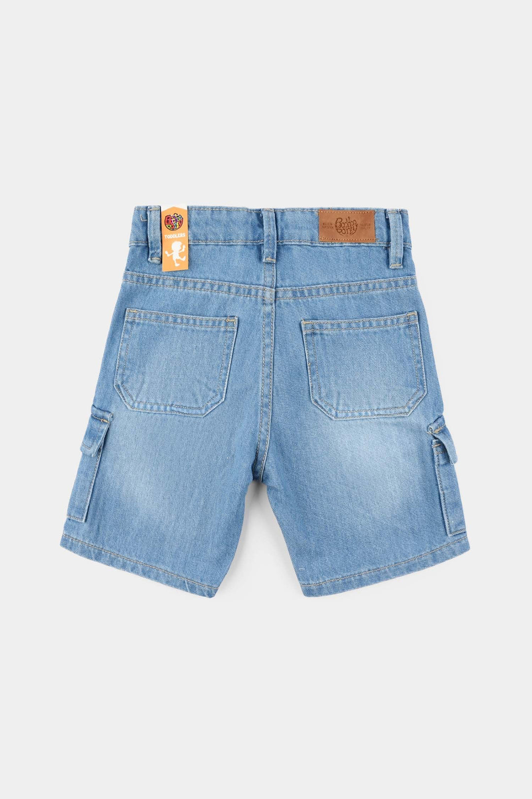 Boys Denim Rigid Shorts (Own Today) - Light Blue