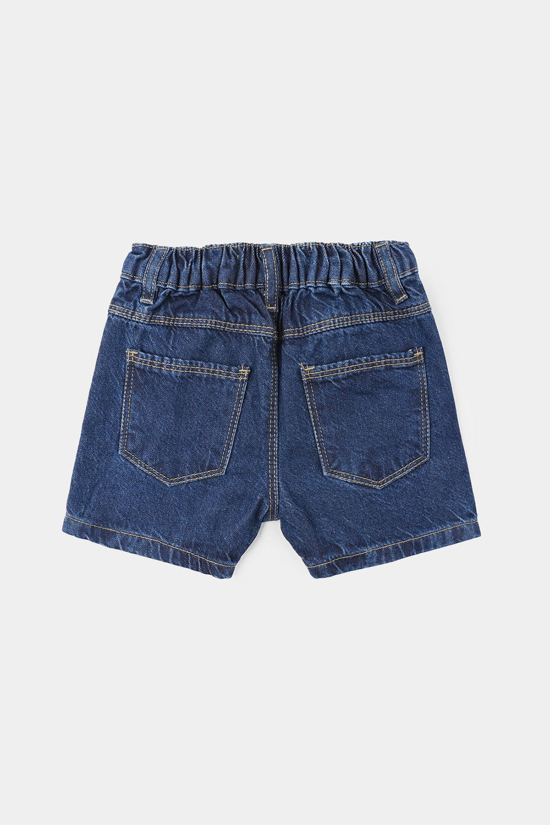 Infant Boys Denim rigid Short Basic - Dark Blue