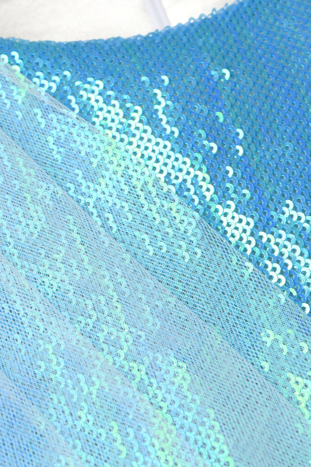 Girls Sequence Fancy Frock (Dreamy) - Blue