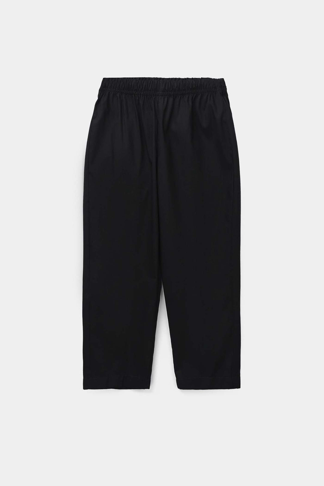 Boys Cotton Poplin Kurta Pajama - Black