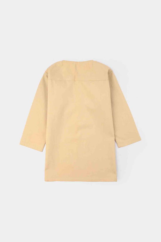 Infant Boys Cotton Poplin Kurta Pajama - Basic