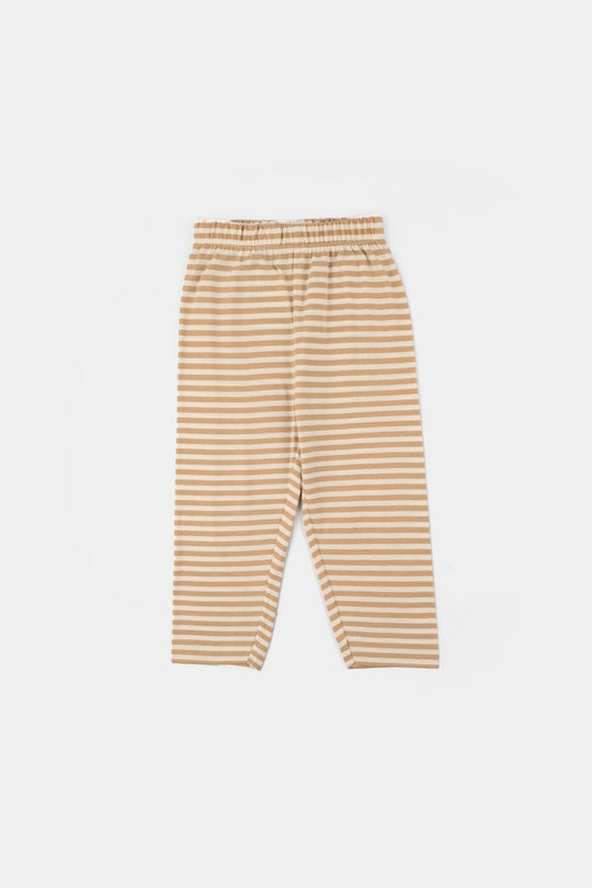 Infant Boys PC Jersey Night Suit (Dino) - Warm Sand