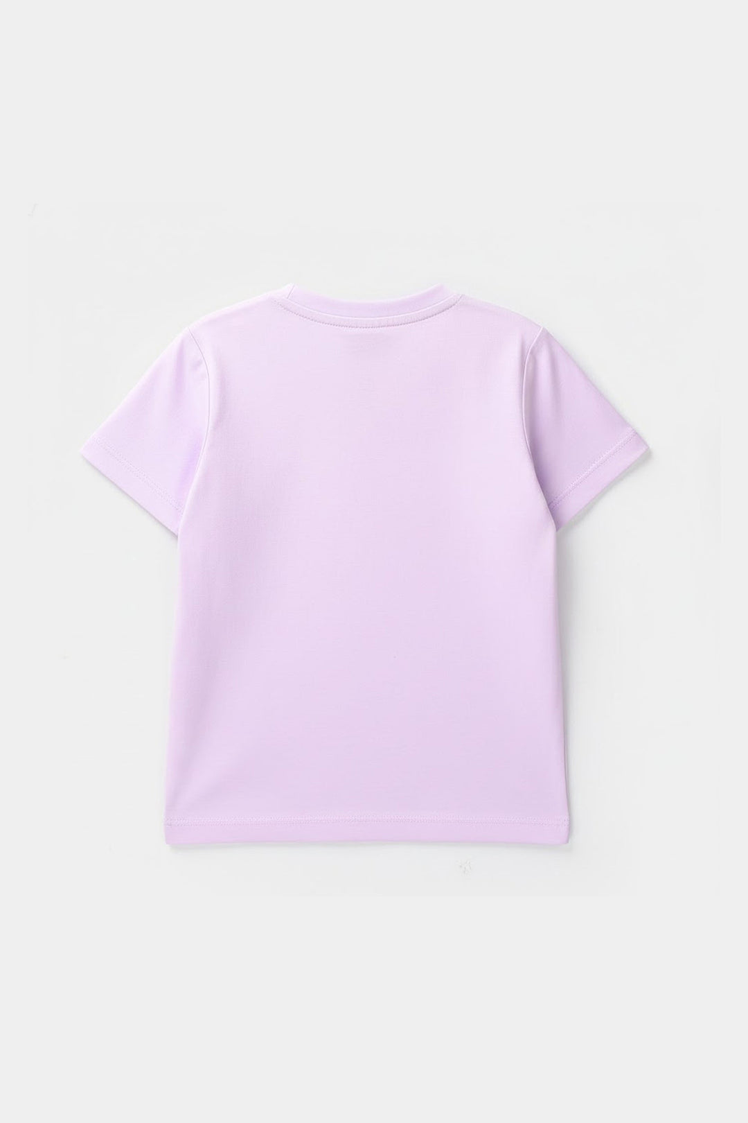 Infant Girls Poly Cotton Jersey Night Suit - Purple