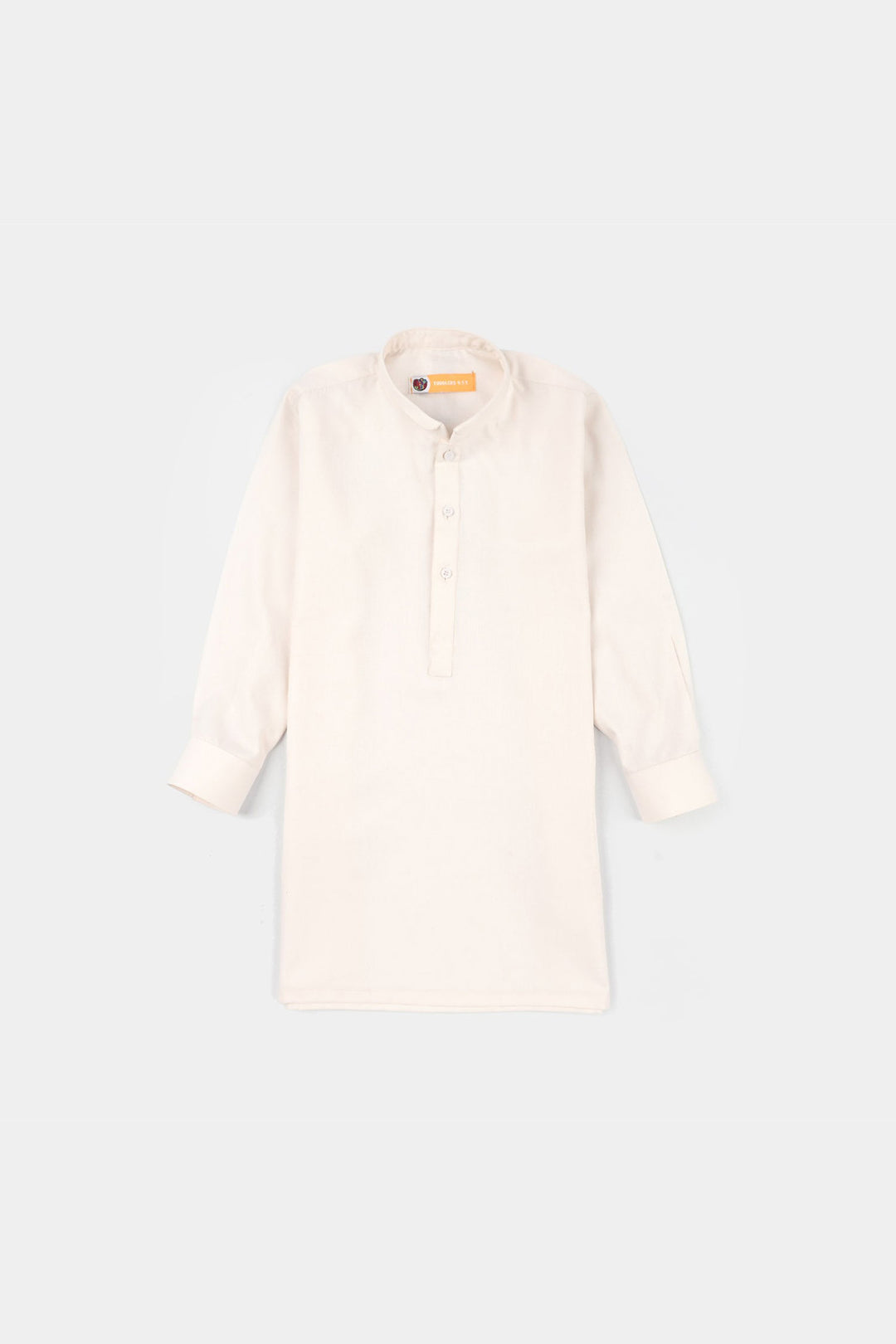Boys Poly Viscose Kurta Pajama - Off White