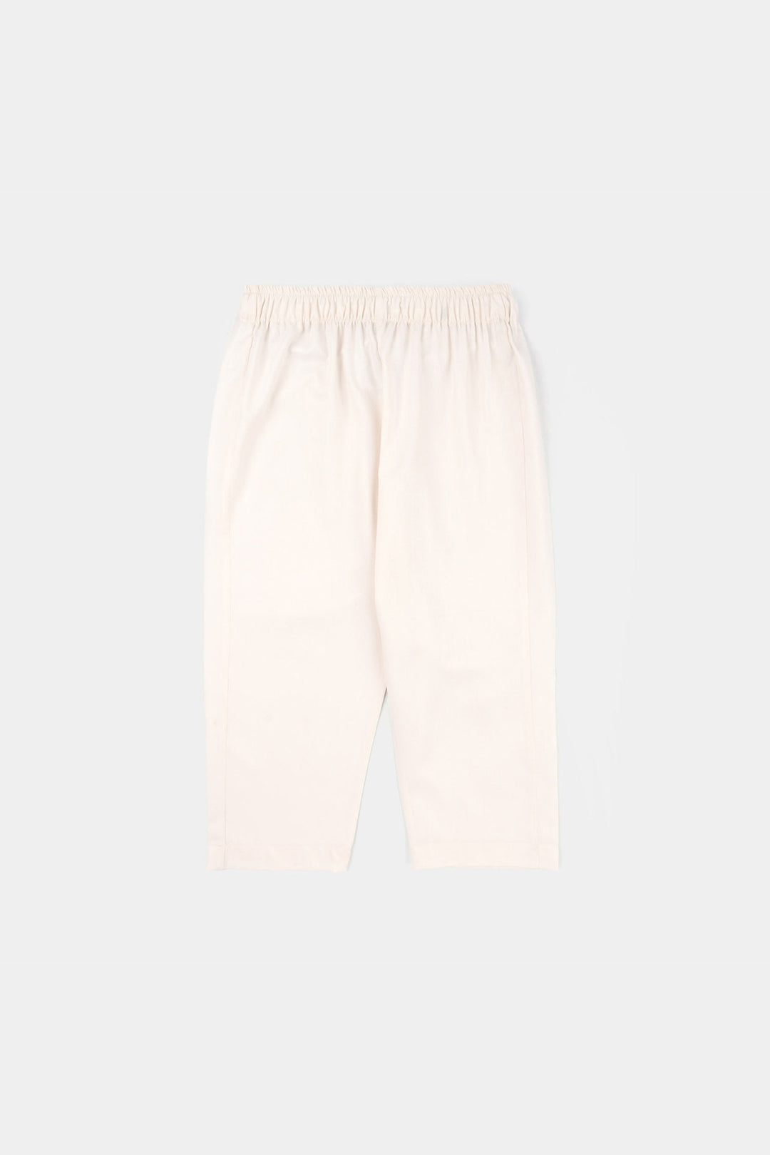 Boys Poly Viscose Kurta Pajama - Off White
