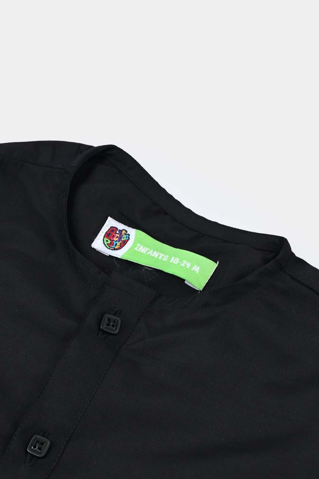 Infant Boys Poly Viscose 3 Piece Suit (Black Blended)