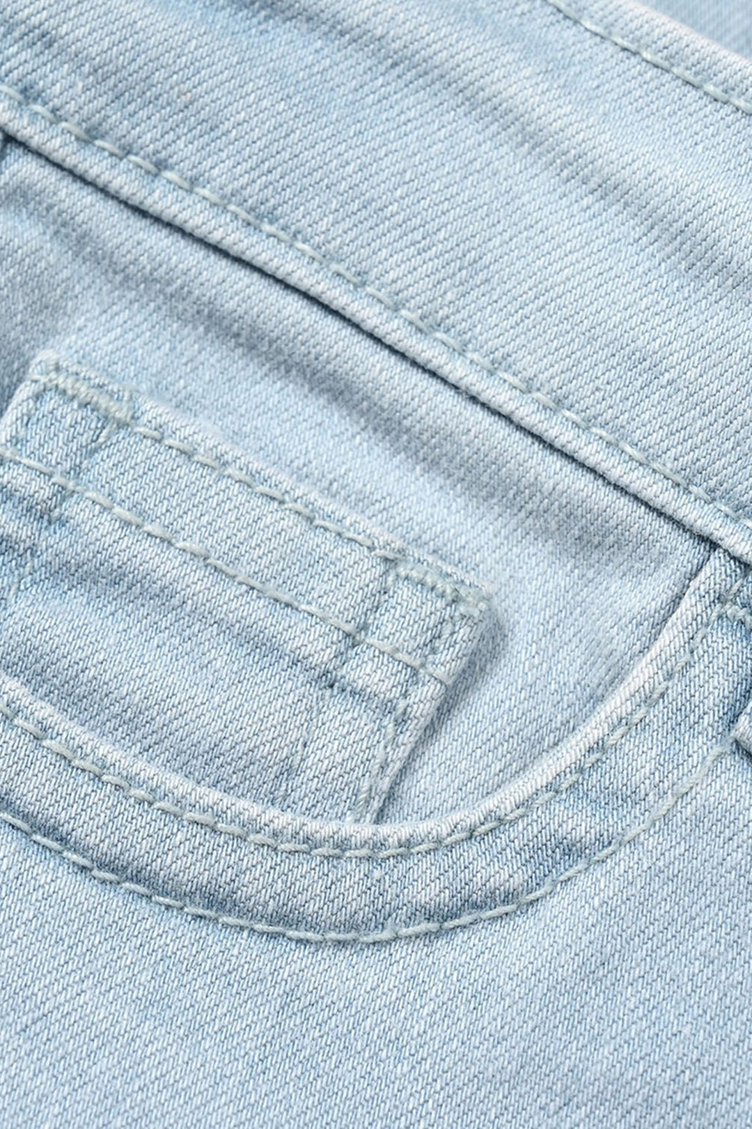 Boys Denim Viscose Pant Basic - Ice Blue