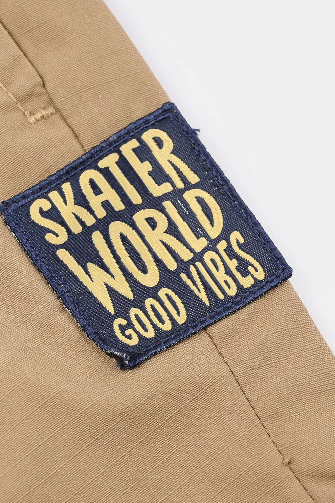Boys Cotton Twill Shorts (SCATER WORLD) - Brown
