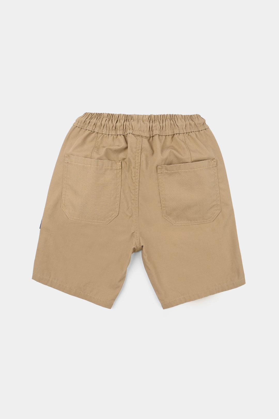 Boys Cotton Twill Shorts (SCATER WORLD) - Brown