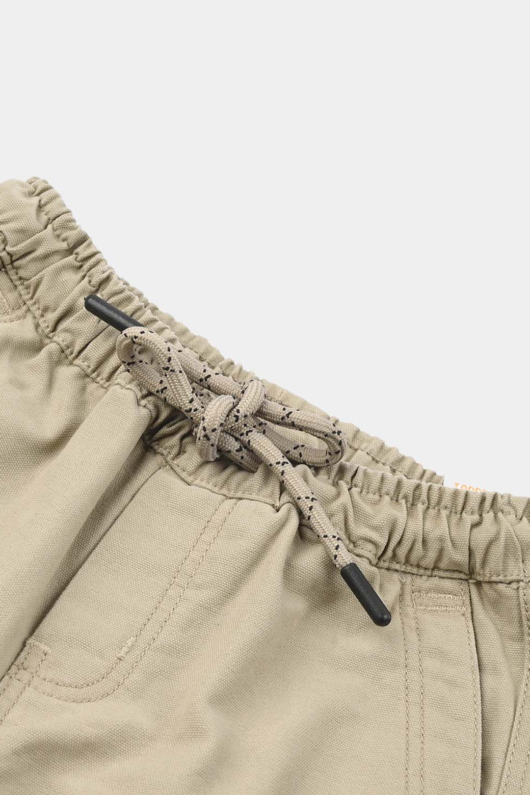 Boys Cotton Twill Shorts - Brown