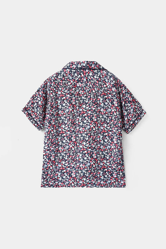 Girls Viscose Nightwear Floral - Multi