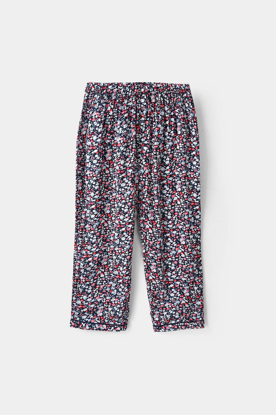Girls Viscose Nightwear Floral - Multi