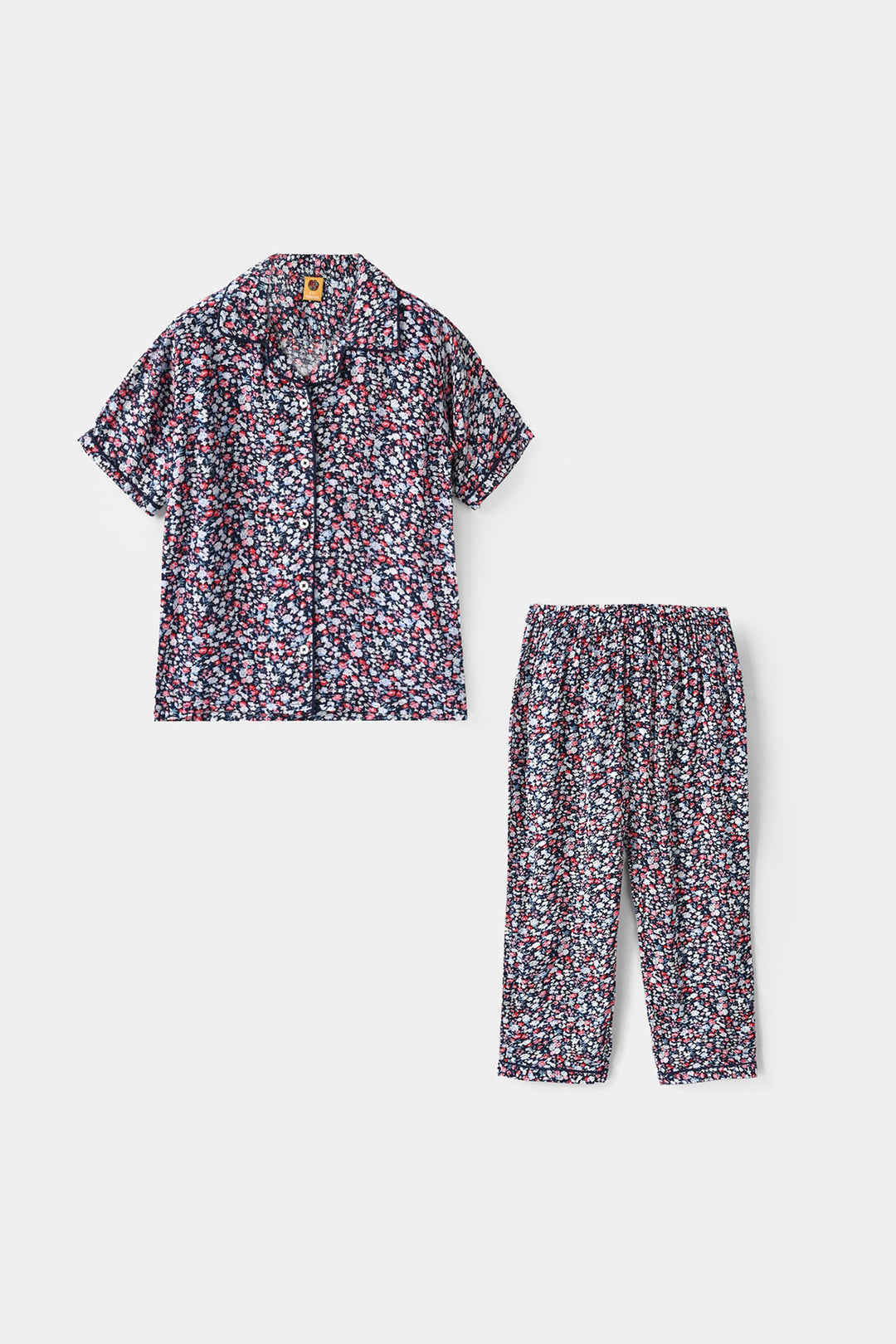 Girls Viscose Nightwear Floral - Multi