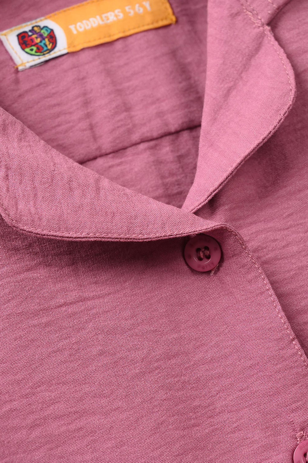 Girls Viscose Woven Basic Night Suit