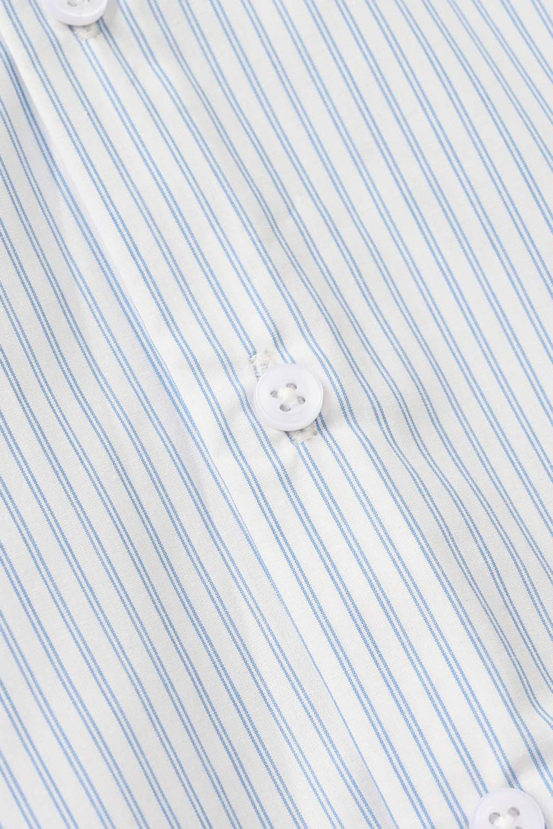 Boys Yarn Dyed Formal Shirt (Blue Stripe)