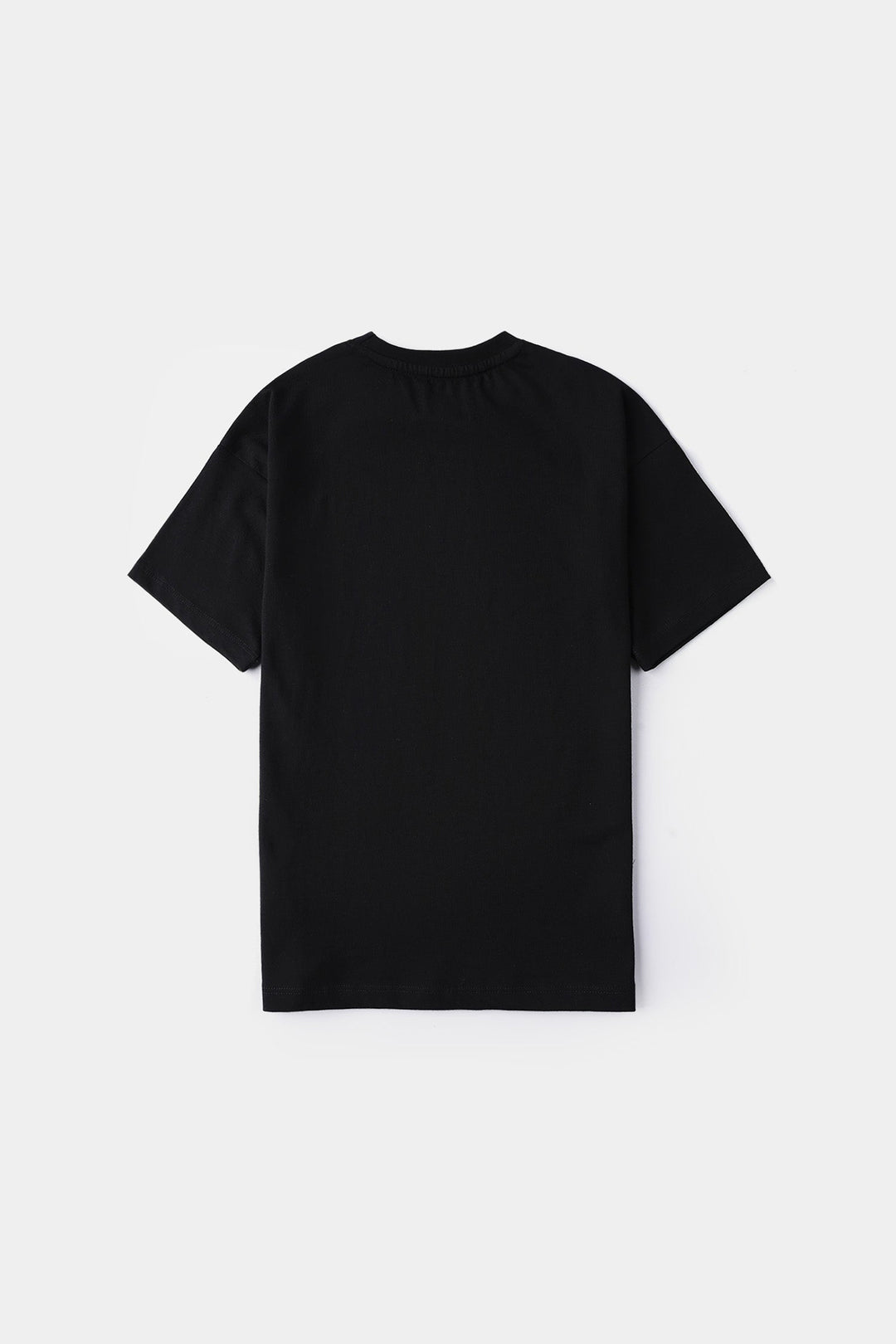 Boys Cotton Jersey T-Shirt (COSMIC CLASH) - Jet Black