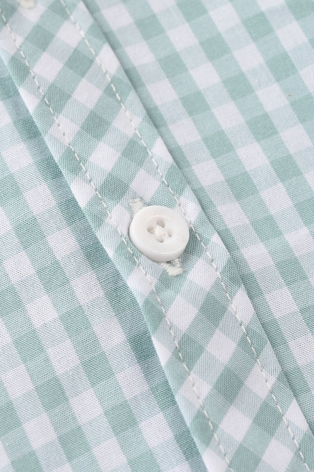 Infant Boys Yarn Dyed Shirt - Light Green