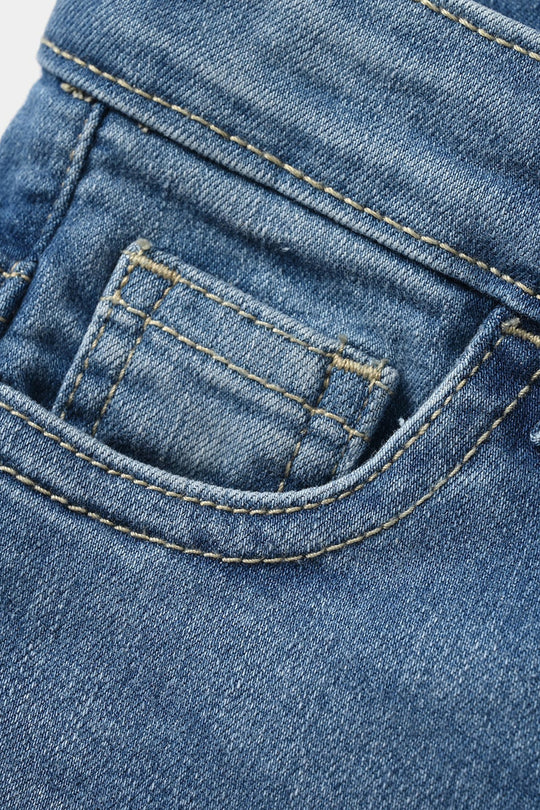 Boys Denim Viscose Pants Basic - Light Blue