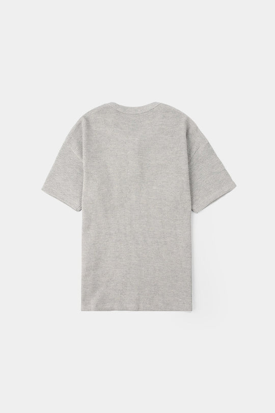 Boys Thermal T-Shirt (Cool Day) - Grey