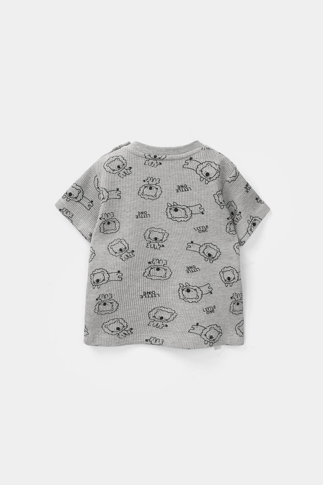 Infant Boys Thermal T-Shirt - Grey