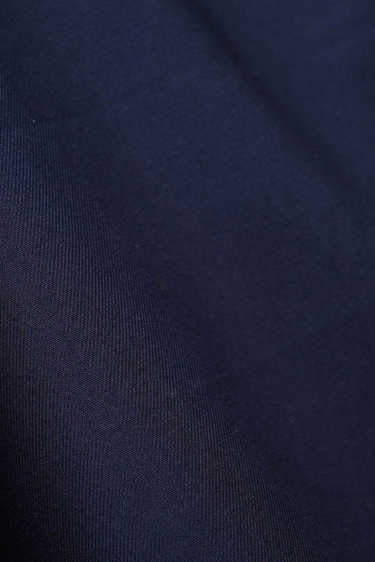Boys Yarn Dyed Formal Shirt - Navy