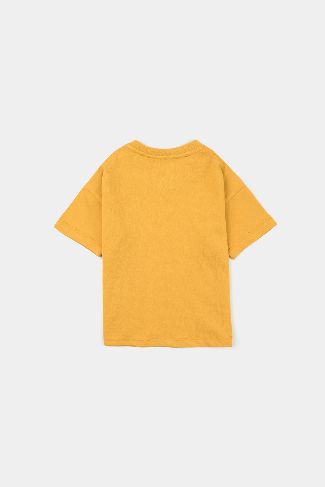 Infant Boys Jersey/Terry T-Shirt (Road Trip) - Yellow