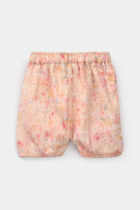 Infant Girls Poly Crinkle 2 Pc Suit - Multi