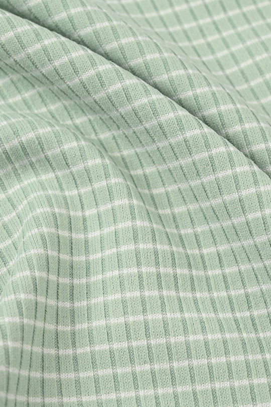 Infant Boys 2x1 Rib Sando (Chill In All Day) - Green
