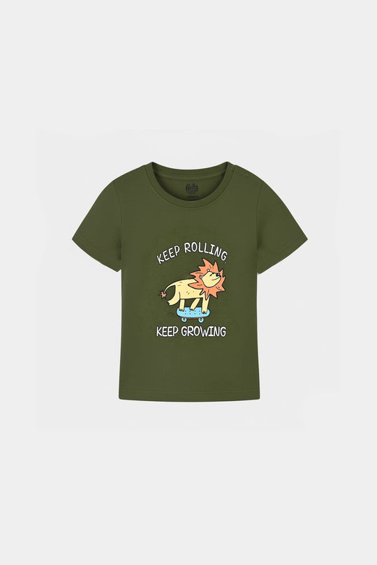 Infant Boys Jersey/Terry T-Shirt