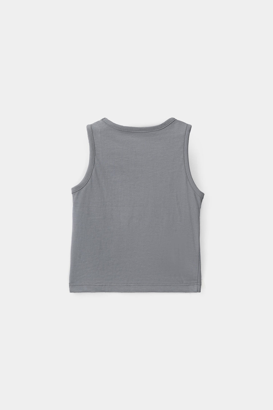 Infant Boys Slub Jersey Sando Lion