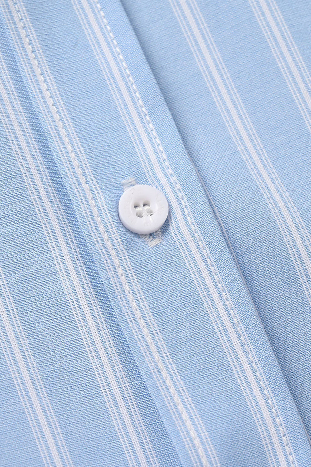 Boys Yarn Dyed Shirt (Stripe) - Blue
